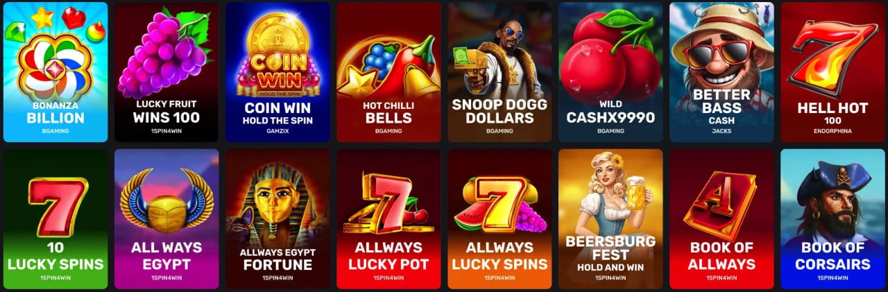 falcon casino slots